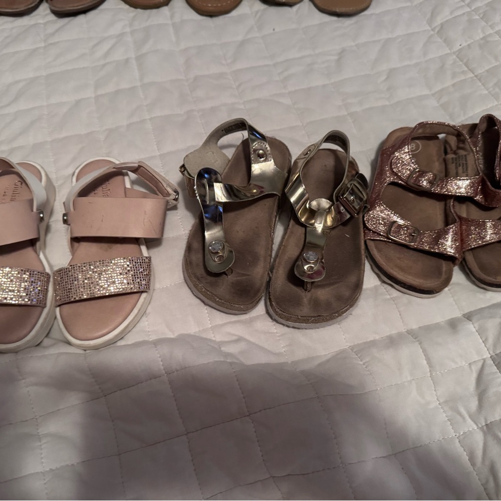 Multiples Pink Sandals Casual Summer Footwear
